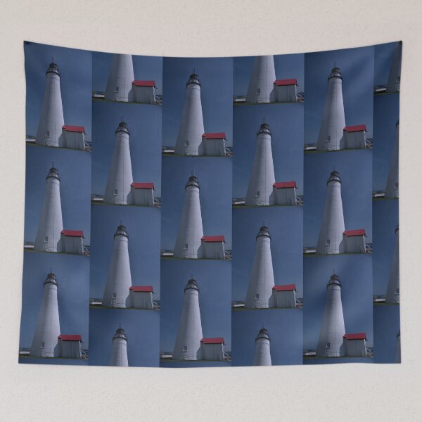 Item preview, Lighthouse on Lake Huron designed and sold by KWAPhoto.