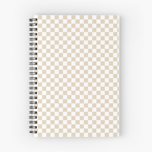 Item preview, Pastel beige checked board, checked pattern, checkerboard pattern designed and sold by KlaraMacinka.
