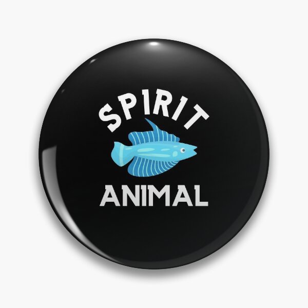 Item preview, Fish Is My Spirit Animal Funny Minimalist Fishing Lover Owners designed and sold by Akmloza.