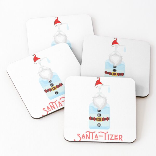 Item preview, Santa tizer - Christmas Funny Pun Sanitizer with Santa Claus Hat 2020 designed and sold by Irelene.