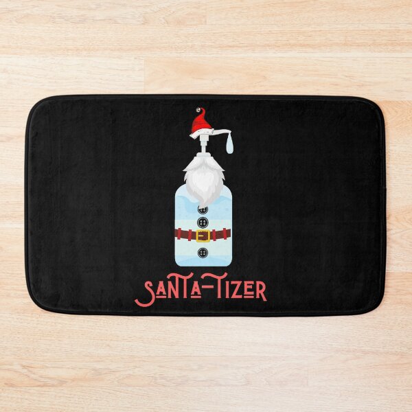 Item preview, Santa tizer - Christmas Funny Pun Sanitizer with Santa Claus Hat 2020 designed and sold by Irelene.