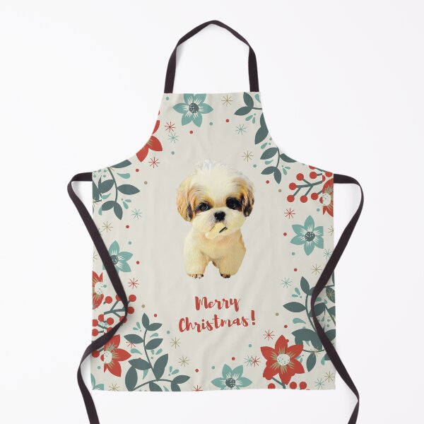 Artikelvorschau, Weihnachten Shih Tzu entworfen und verkauft von AnnaAndVibes.
