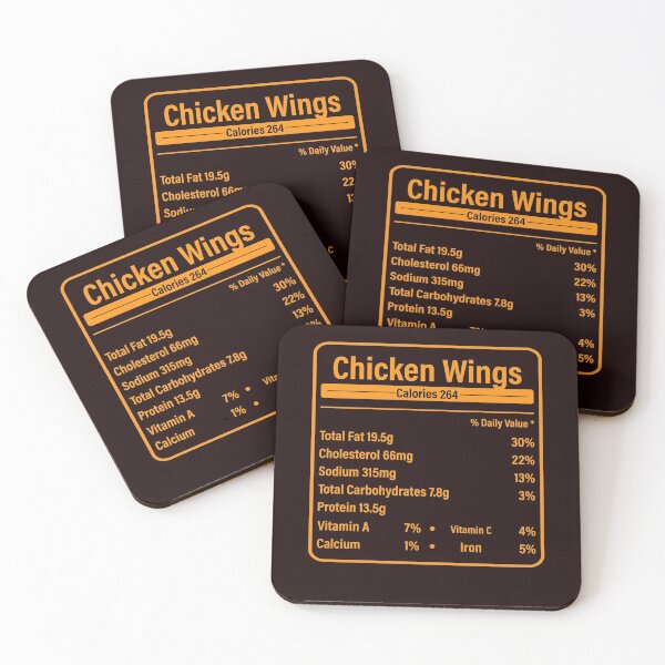 Item preview, CHICKEN WINGS designed and sold by teemaker24.