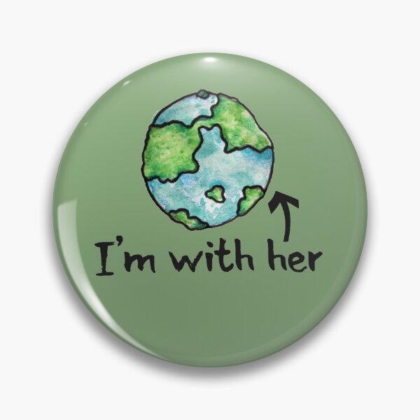 Item preview, I'm with her mother earth day designed and sold by FrictionMaxxing.