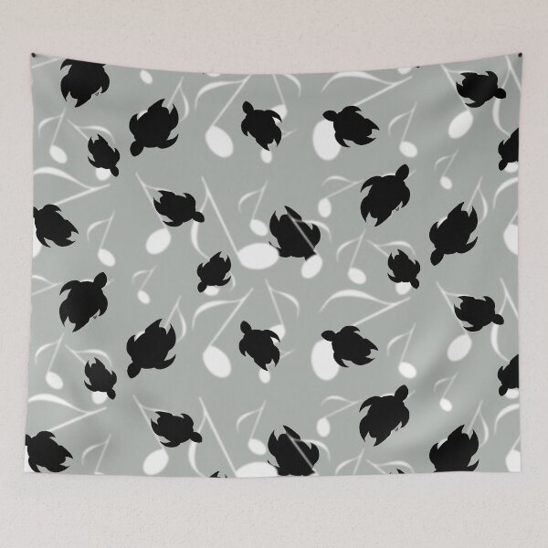 Item preview, Turtles in the sea and musical notes designed and sold by BV-creas.