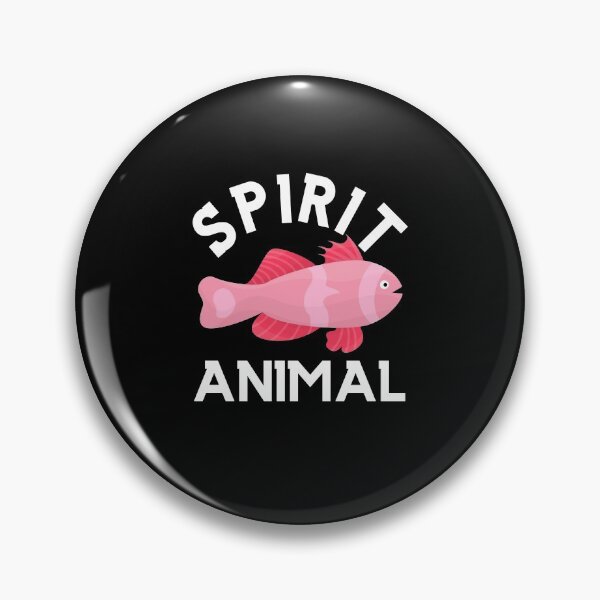 Item preview, Fish Is My Spirit Animal Funny Minimalist Fishing Lover Owners designed and sold by Akmloza.