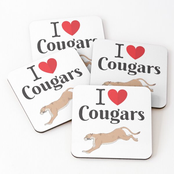 Item preview, I Love Cougars designed and sold by 4AllTimes.