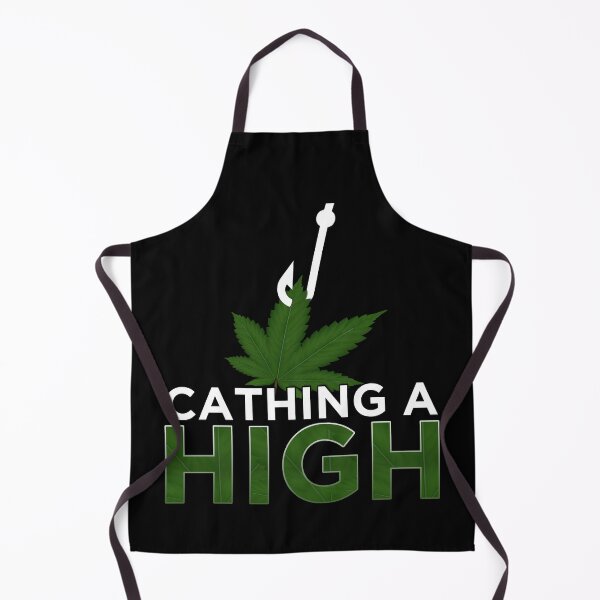 Item preview, Catching A High Funny Weed Smoker Shirt Marijuana Fishing designed and sold by MarioShirtWorld.