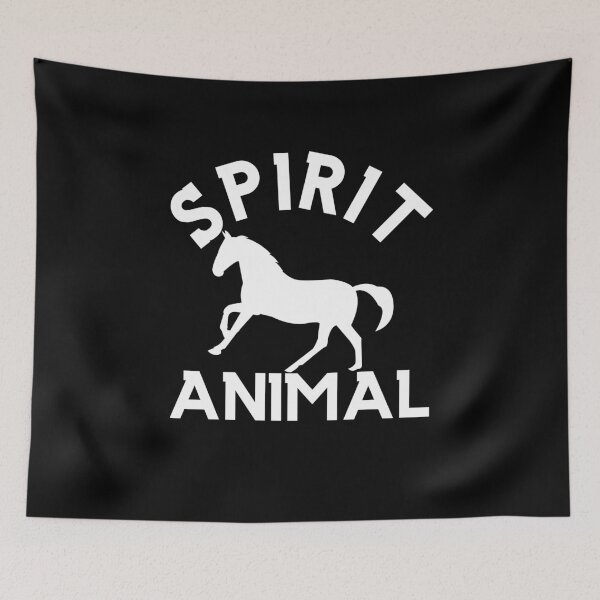 Item preview, Horse Is My Spirit Animal Funny Minimalist Horses Lover Owners designed and sold by Akmloza.