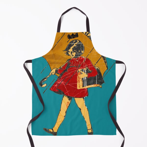 Item preview, Red Dressed Girl with Umbrella designed and sold by DeDesign Collective.