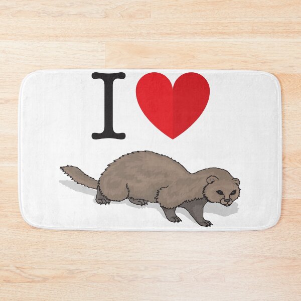 Item preview, I Love Ferrets designed and sold by 4AllTimes.