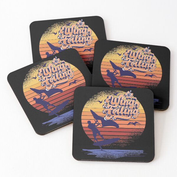 Item preview, Wing Foiling Vintage Surfing Gift designed and sold by Grimbart.