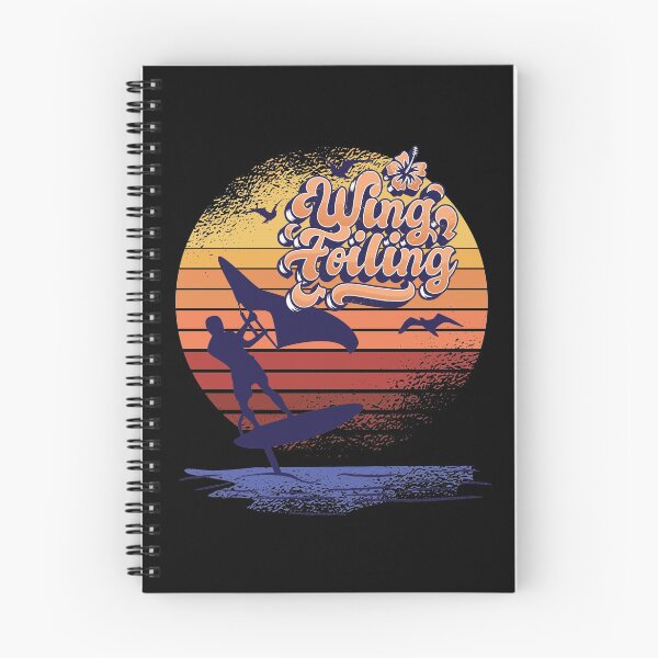 Item preview, Wing Foiling Vintage Surfing Gift designed and sold by Grimbart.