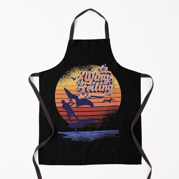 Item preview, Wing Foiling Vintage Surfing Gift designed and sold by Grimbart.