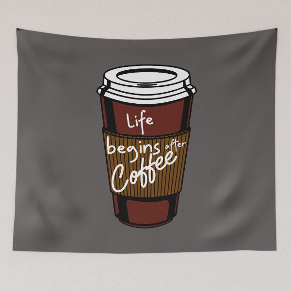 Item preview, Life begins after coffee designed and sold by ds-4.