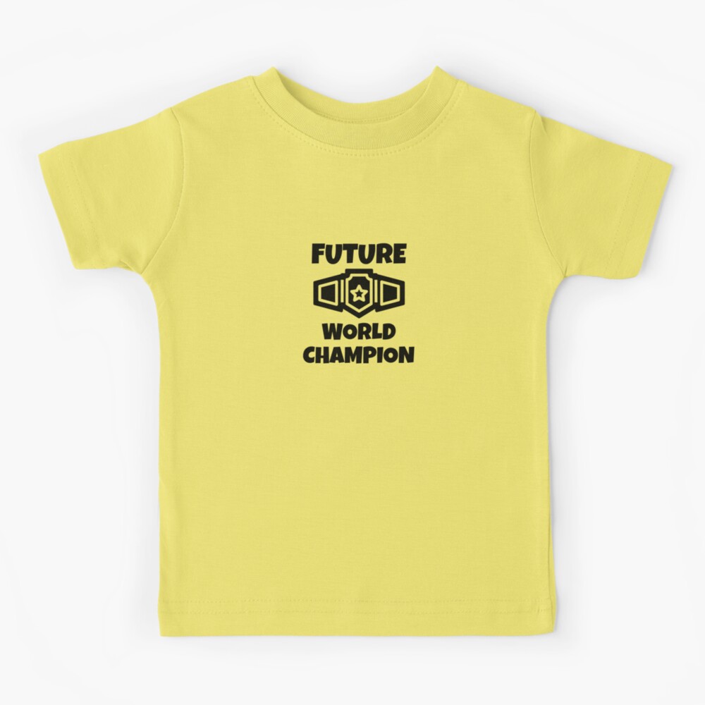 Champion t store shirt kids yellow