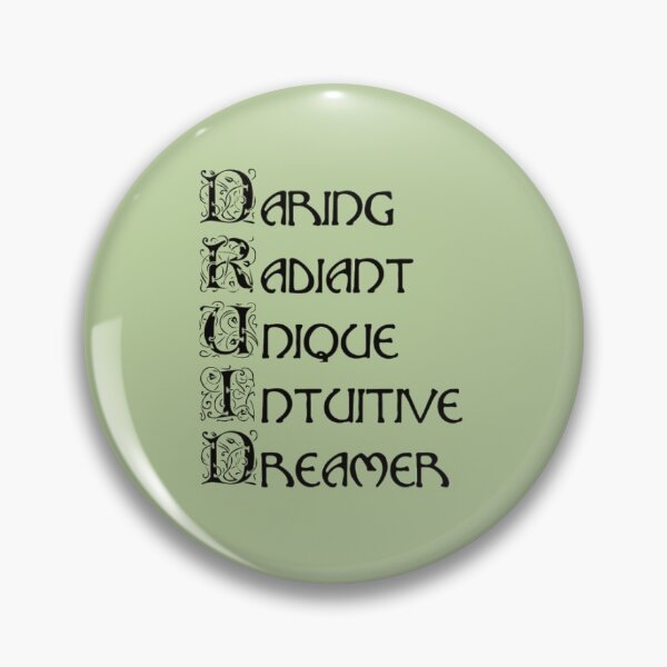 Item preview, Druid Acrostic designed and sold by Prints4Pagans.