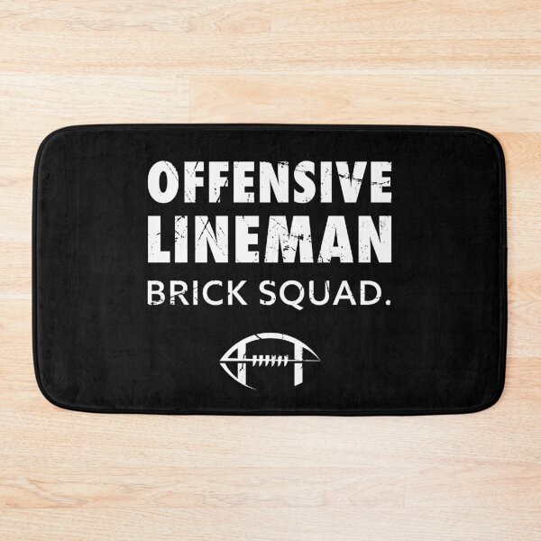 Item preview, Offensive Lineman OLine Brick Squad American Football Gift designed and sold by SuperFreshArt.