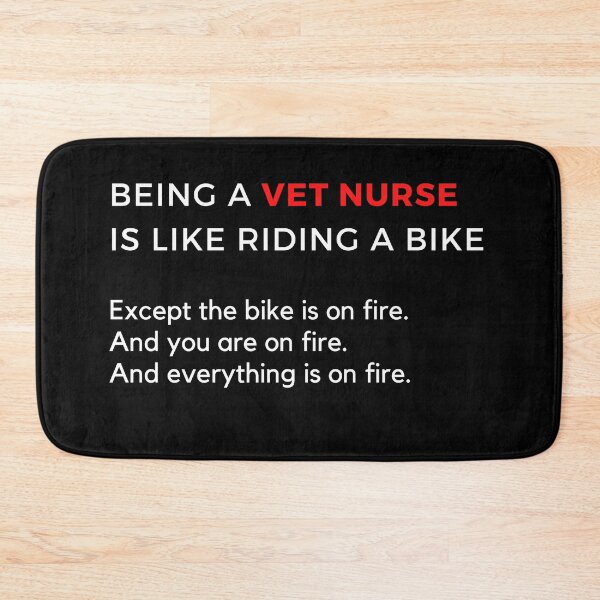 Item preview, Vet Nurse On Fire designed and sold by Lolas-Creations.