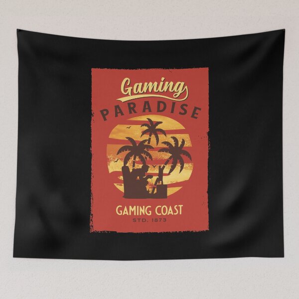 Item preview, Gaming Paradise Retro Design designed and sold by Grimbart.