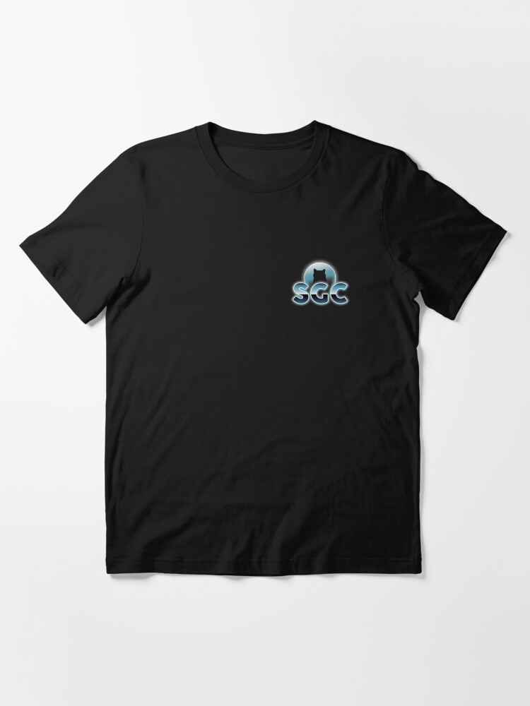 T-shirt essentiel ''Shadow Gaming Communautaire SGC Sticker ' : autre vue