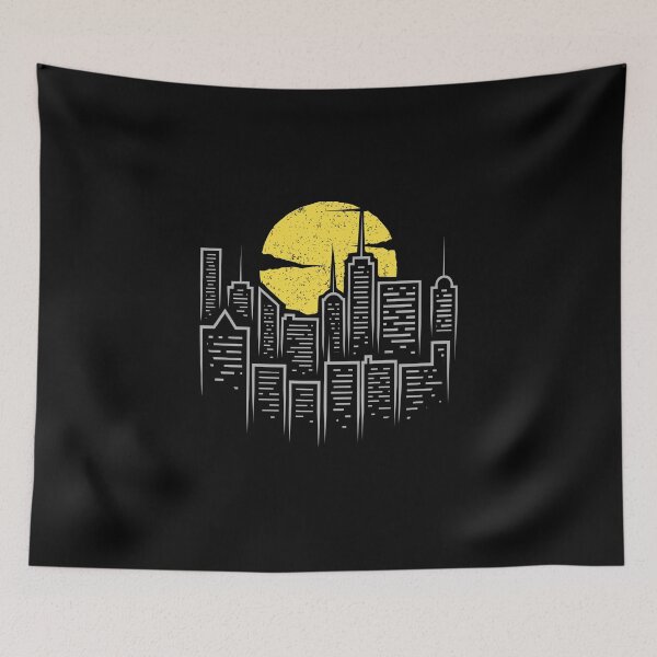 Item preview, City Skyline at Night designed and sold by MisterGooseShop.