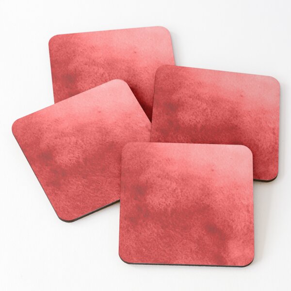 Item preview, Red watercolor abstract art designed and sold by DerSenat.
