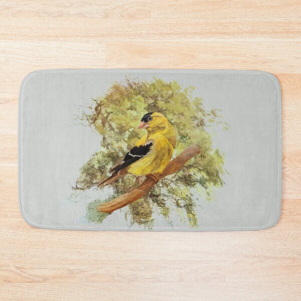 Item preview, Goldfinch In Green Tones designed and sold by Angeles M. Pomata.