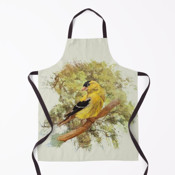 Item preview, Goldfinch In Green Tones designed and sold by Angeles M. Pomata.