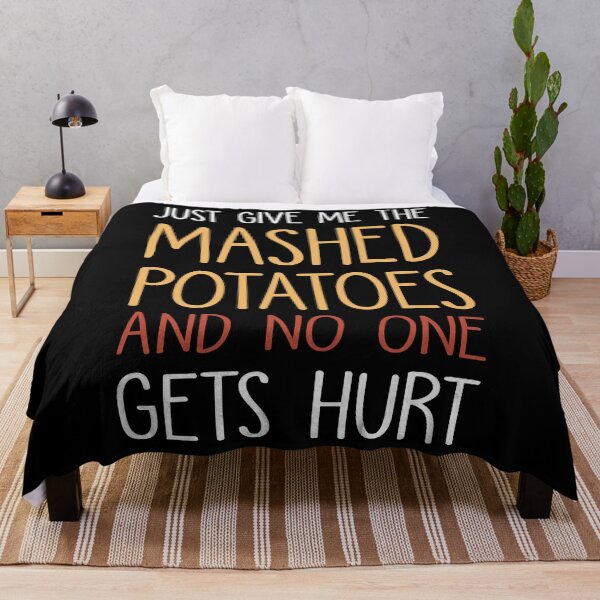 Item preview, Just Give Me The Mashed Potatoes Funny Thanksgiving Xmas designed and sold by mographicdesign.