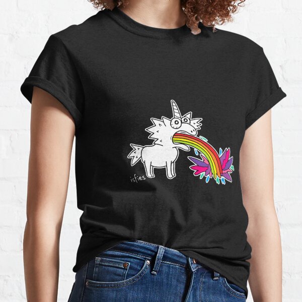 Regenbogen-Einhorn Classic T-Shirt