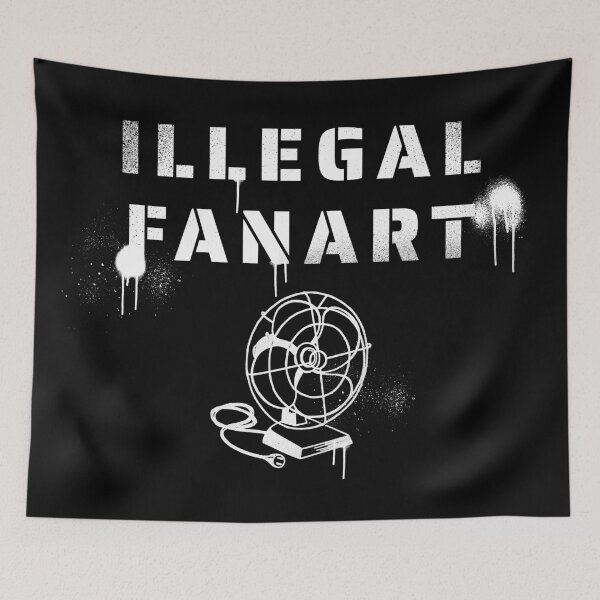 Item preview, Illegal Fanart designed and sold by Tobias Mattsson.