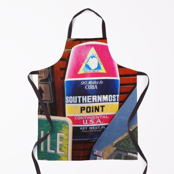 Item preview, Southernmost Point, Key West Colorful Street Sign designed and sold by KarenZuk.