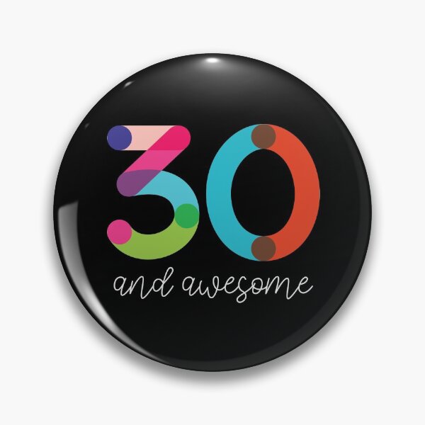 Item preview, 30 and Awesome designed and sold by VicEllisArt.