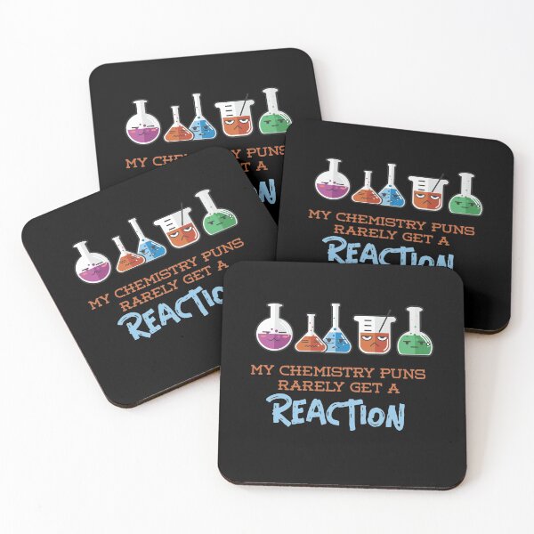 Item preview, My Chemistry Puns Rarely Get A Reaction - Chemistry Pun Meme designed and sold by styleofpop.