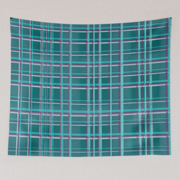 Item preview, TealiePlaid designed and sold by Walker Colors.