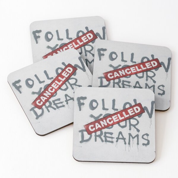 Item preview, Banksy Follow Your Dreams Cancelled designed and sold by WE-ARE-BANKSY.