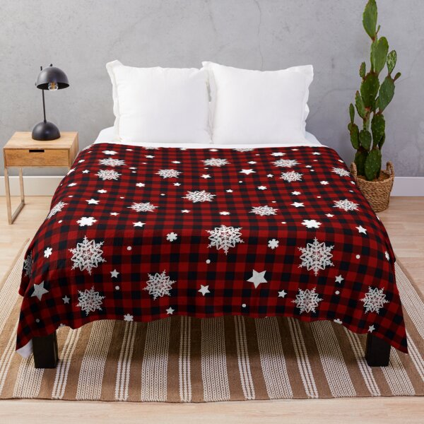 Item preview, Plaid Snowflakes designed and sold by Cyndi's Stuff.