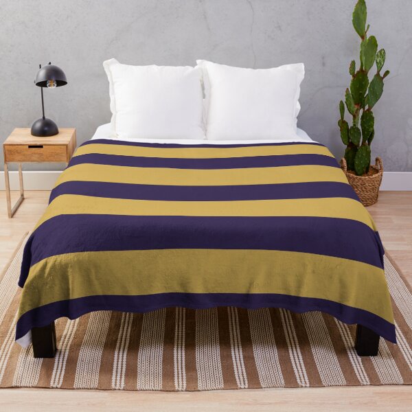 Item preview, Medium NAVY BLUE and GOLD Horizontal Stripes designed and sold by RachelMacht.
