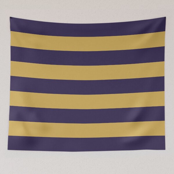 Item preview, Medium NAVY BLUE and GOLD Horizontal Stripes designed and sold by RachelMacht.