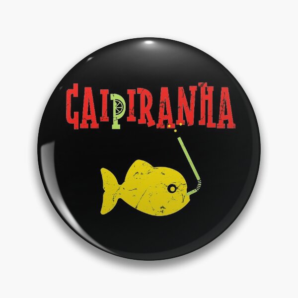 Item preview, Caipiranha Funny Cocktail Piranha Caipirinha designed and sold by deichmonster.
