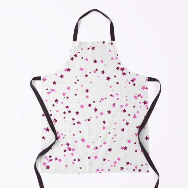 Item preview, Pink Magenta Star Clusters Pattern - White designed and sold by MixedBagMerch.