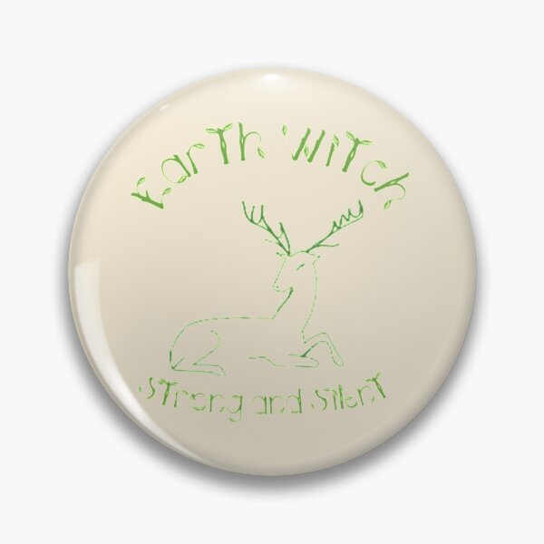 Item preview, Earth Witch - Strong and Silent designed and sold by Prints4Pagans.