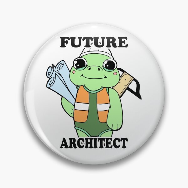 Item preview, Future Cute Architect Turtle designed and sold by papijandi.