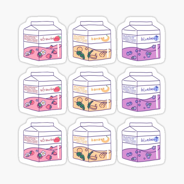 Sunset Colored Washi Tape Stickers | Sticker