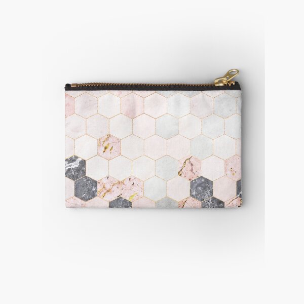 Item preview, Hexagon Pink Marble Tiles Patterned designed and sold by mikels.