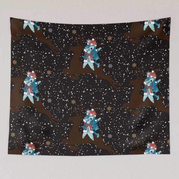 Item preview, Santa Pony dabbing on Reindeer I designed and sold by EclairVanilla.