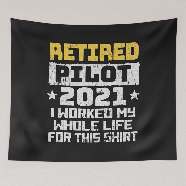 Item preview, 2021 Retired Pilot - Pilot Retirement 2021 designed and sold by MagicBoutique.