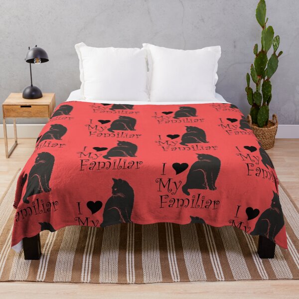 Item preview, I Love My Familiar designed and sold by Prints4Pagans.