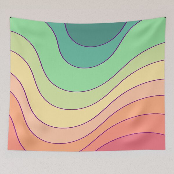 Item preview, Color wave designed and sold by Mada Draws.